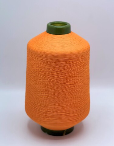 Kyoritsu (пр.Япония),art-Angel yarn 1/60 6000м/100гр,100%Полиамид(Эластан),цвет-Оранжевый арт.20587