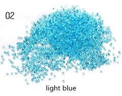 Хрустальная крошка/пиксики/№2 голубой цвет