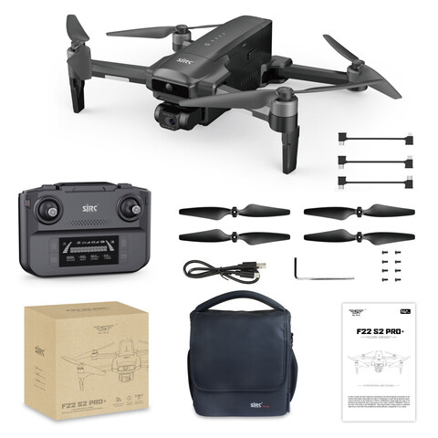 Квадрокоптер SJRC F22 S2 PRO+ OAS 2-AXIS 4K EIS 5G GPS SJ-F22-S2-PRO-PLUS