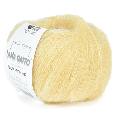 Пряжа Lana Gatto Silk Mohair 30792 ваниль