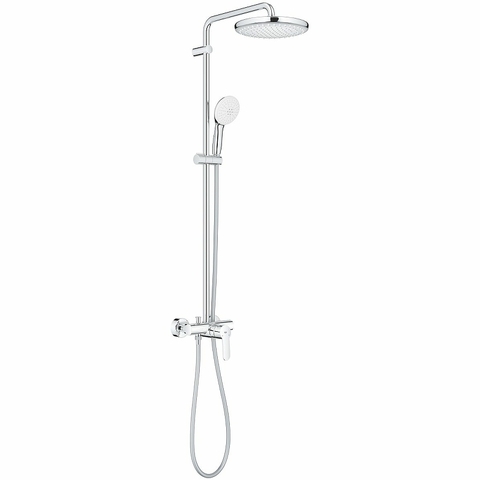 GROHE 26673001 Tempesta System 250 Душевая система с однорычажным смесителем настенного монтажа, хром (замена арт. 26673000)