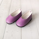 Туфли для куклы Paola Reina 32 см чёрные фиолетовые 63218
