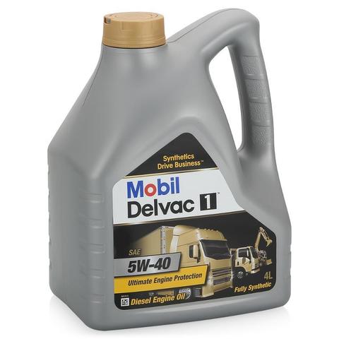 Масло моторное синтетическое (4л) / MOBIL DELVAC 1 5W-40 4L АРТ: 148368