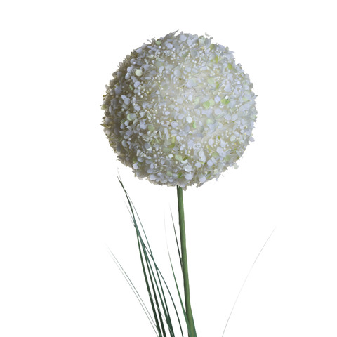 Искусственный цветок Алиум малый кремовый 78см Garda Decor 8J-13RS0012