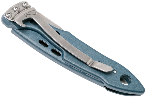 Нож перочинный Leatherman Skeletool Kbx 89 mm, синий, кробка картонная (832383)
