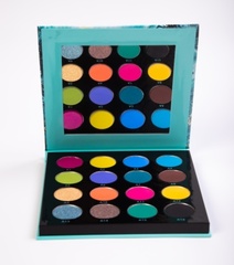 OG-DE7183 PRO PIGMENT PALETTE 1 Палетка пигментов 16 цветов для век (оттенки A1-A16)
