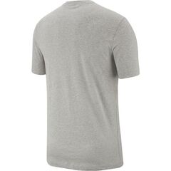 Футболка теннисная Nike NSW Club Tee M - dark grey heather/black