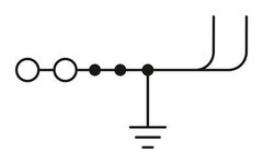 PT 1,5/S-QUATTRO/2P-PE-Заземляющая клемма