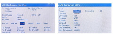 Передающий модуль Matek mR900-30-TX mLRS (MAVLink) 900MHz TX Module KIT (набор для сборки)