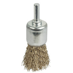 Кордщетка для дрели кистеобразная мягкая ПРАКТИКА 22 мм, хвост 6 мм (773-439)