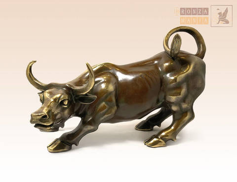 статуэтка Бык биржевой средний