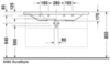 Раковина мебельная Duravit DuraStyle 2320120030