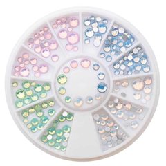 Serebro Стразы в карусели разноразмерные 