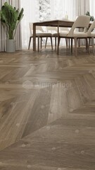 SPC ламинат Alpine Floor Chevron Дуб Насыщенный ECO 18-4