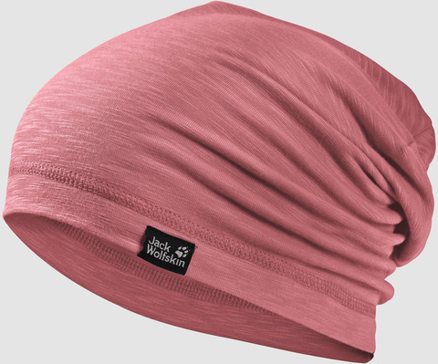 Картинка шапка-бини Jack Wolfskin Travel Beanie rose quartz - 1