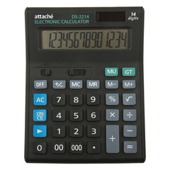 Калькулятор настольный Attache Economy 14 разр., чёрный