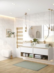 ЗЕРКАЛО LED 090 DESIGN 120X70 С ПОДСВЕТКОЙ С АНТИЗАПОТЕВАНИЕМ ОВАЛЬНОЕ