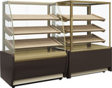 фото 7 Витрина нейтральная POLUS KC70 N 0,9-1 LIGHT 9006-9005 (Нейтральная 0,9 Carboma Cube ТЕХНО) на profcook.ru