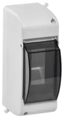 Бокс с прозрачной крышкой КМПн 2/2 для 2-х авт.выкл.наружн.установки IEK  MKP42-N-02-30-20