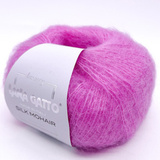 Пряжа Lana Gatto Silk Mohair 9377 барби