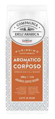 купить Кофе в зернах Compagnia Dell`Arabica Purissimi Arabica Aromatico Corposo, 1 кг