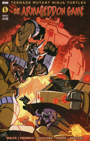 Teenage Mutant Ninja Turtles Armageddon Game #5 (Cover A)