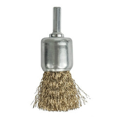 Кордщетка для дрели кистеобразная мягкая ПРАКТИКА 22 мм, хвост 6 мм (773-439)