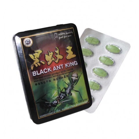 Мужской возбудитель Black Ant King (Король черных муравьев - 10 таб.)