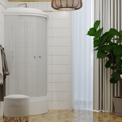 Душевая Кабина Triton Лён 90*90 В (ДН4)