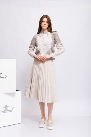 Monari Кардиган хлопковый, связанный крючком в стиле Корнелли