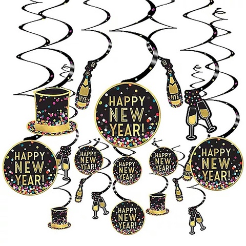 Спираль HNY конфетти