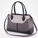 Сумка Саломея 415 мульти итальянский серо-черный