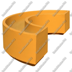 ЦВЕТОЧНИЦА ПОЛУКРУГЛАЯ