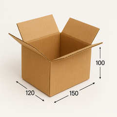 Коробка картонная 150х120х100 мм