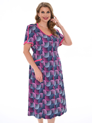 1351В Халат на пуговицах