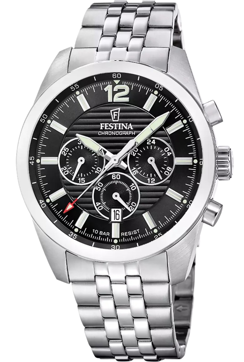 Часы мужские Festina F20742/3 Timeless Chronograph