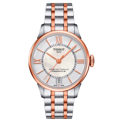 Наручные механические часы Tissot Chemin des Tourelles Powermatic 80 Lady T099.207.22.118.02