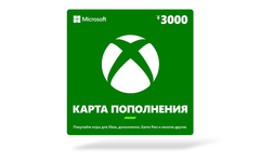 Карта оплаты Xbox 3000 JPY [Цифровая версия] (JP) (для ПК, цифровой код доступа)