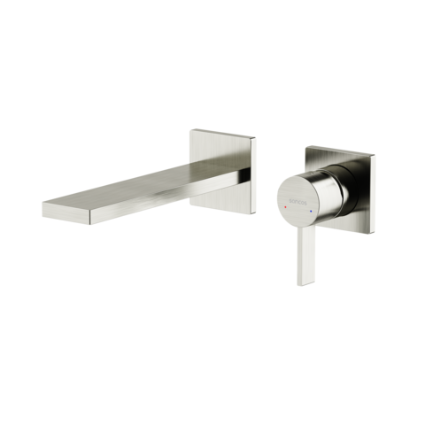 Sancos SC9021BN Смеситель для раковины SANCOS Linn c внутренней частью, брашированный никель, PVD покрытие, арт. SC9021BN