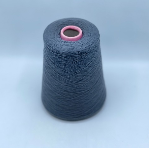 Cariaggi, Cashmere, 2/28 1400м, 100%Кашемир, Серо-синий (398/589), 37977