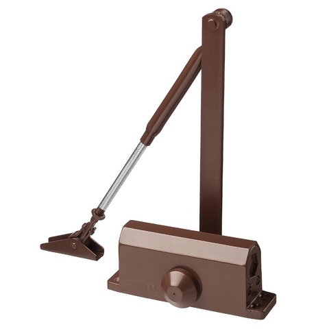 STAYER MAXComfort, до 80 кг, коричневый серебро, дверной доводчик (37917-80)