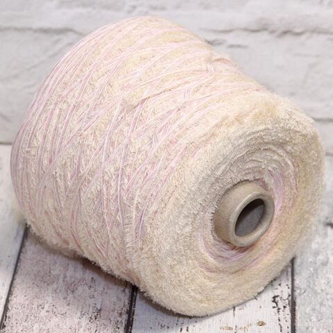 Хлопок фасонный BE MI VA / MUSK 180 розовый с бежевым