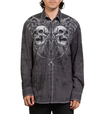 Рубашка Shred Fest LS Shirt Affliction