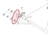 Подшипник Canon Bearing ball original XG9-0758-000