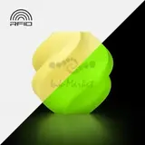 Пластик для 3D-печати Bambu Lab PLA Glow, 1.75 мм, 1 кг, жёлтый (Glow Yellow), на катушке, A12-Y0-1.75-1000-SPL