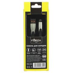 Кабель для зарядки FORZA, Кобра Micro USB, 1М, 2A