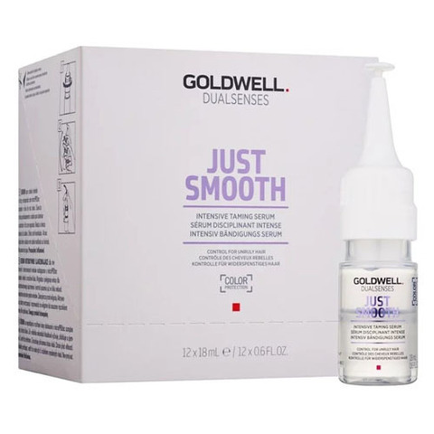 Goldwell Dualsenses Just Smooth - Интенсивная усмиряющая сыворотка для непослушных волос