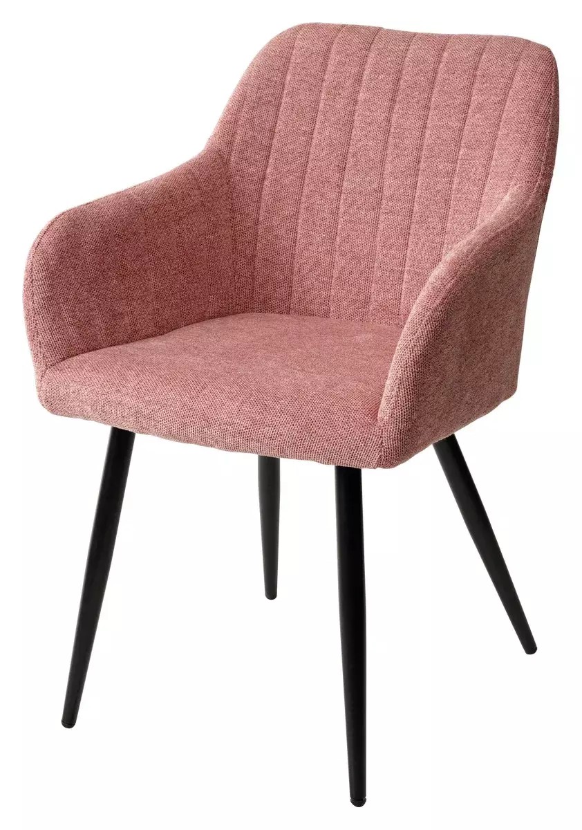 Стул BRANDY WZ2042-11 брусничный фактурный велюр/ черный каркас М-City