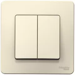 ВЫКЛ.2-кл.С/У, 10А 250B,МОЛОЧНЫЙ BLNVS010502