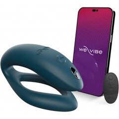 Вибратор для пар We-Vibe Sync O бархатно-зеленый